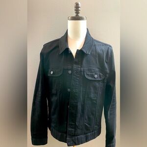 ASOS men’s slim XXL black denim jacket